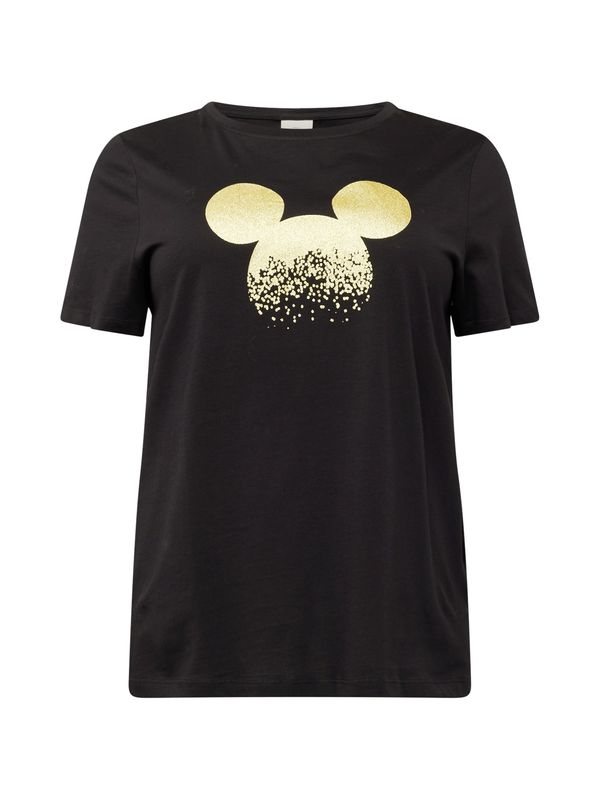 ONLY Carmakoma ONLY Carmakoma Majica  zlata / črna