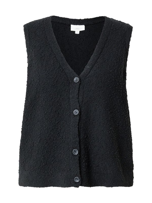 ONLY Carmakoma ONLY Carmakoma Pleten brezrokavnik 'CARALVILDA'  črna