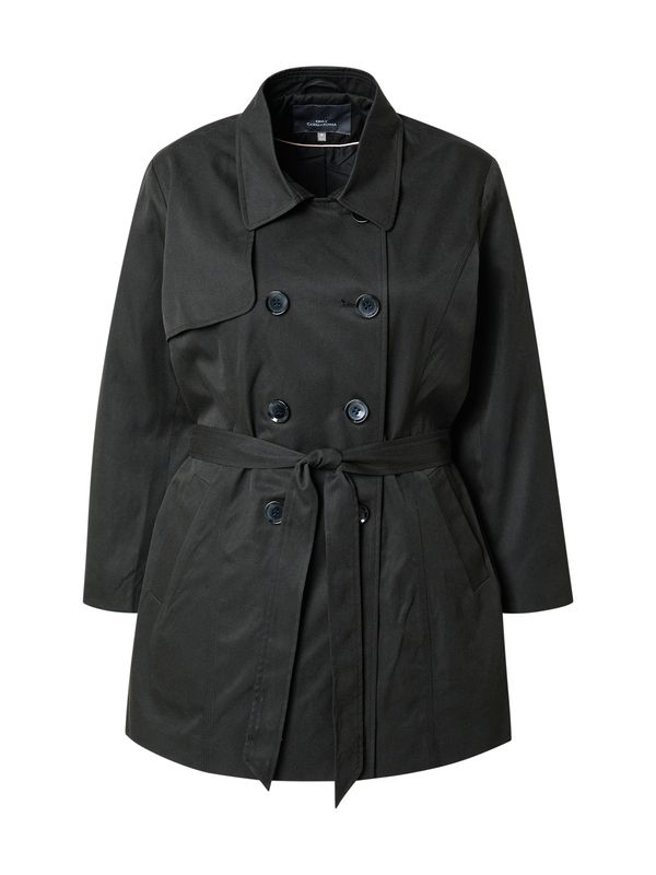 ONLY Carmakoma ONLY Carmakoma Prehoden plašč 'CARVALERIE'  črna