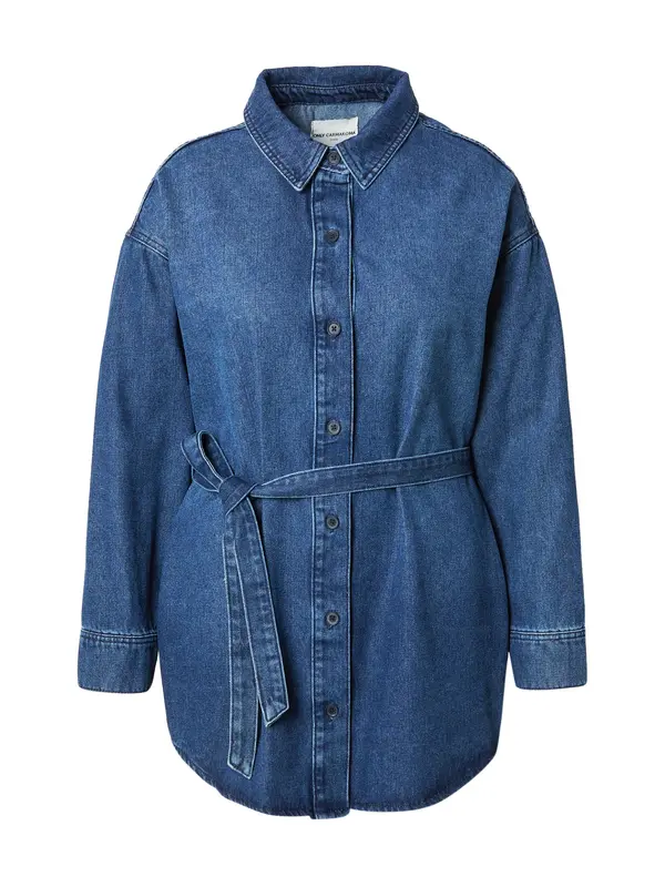 ONLY Carmakoma ONLY Carmakoma Prehodna jakna 'CARANE'  moder denim