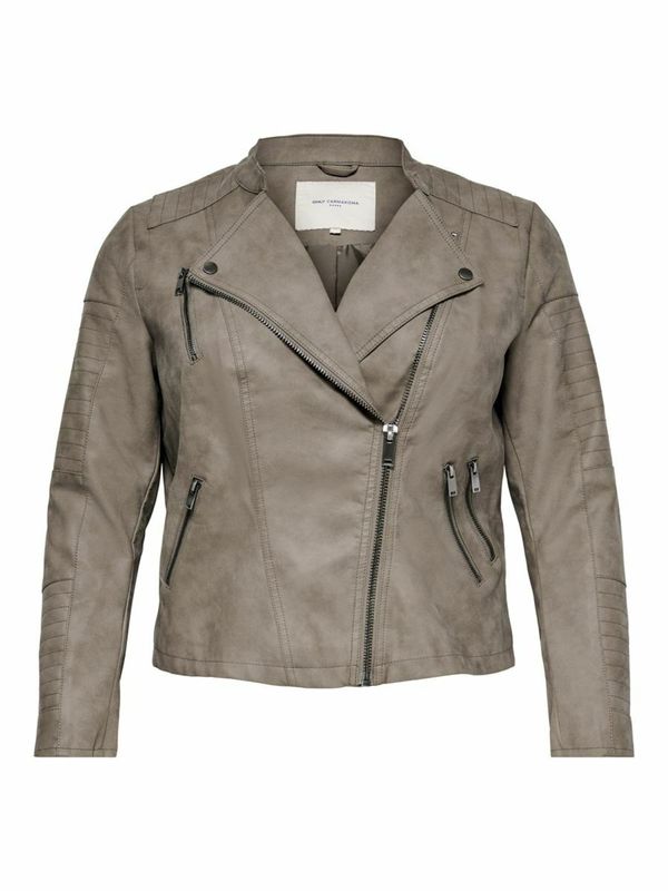 ONLY Carmakoma ONLY Carmakoma Prehodna jakna 'CARMAvana'  svetlo rjava