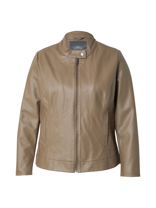 ONLY Carmakoma ONLY Carmakoma Prehodna jakna 'CARROBBER'  svetlo rjava