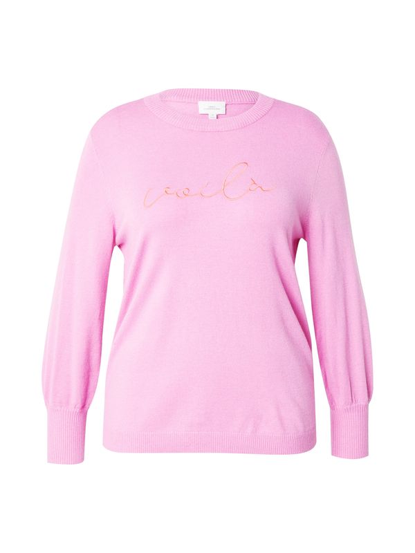 ONLY Carmakoma ONLY Carmakoma Pulover 'CARIBI'  oranžna / roza