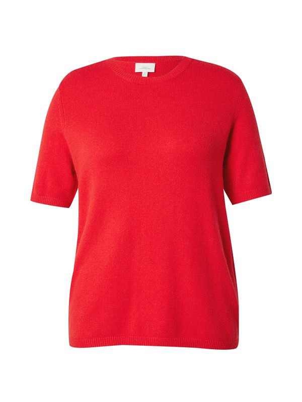 ONLY Carmakoma ONLY Carmakoma Pulover 'CARMARGARETA'  živo rdeča