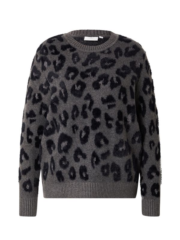 ONLY Carmakoma ONLY Carmakoma Pulover 'CARSARA'  temno siva / črna