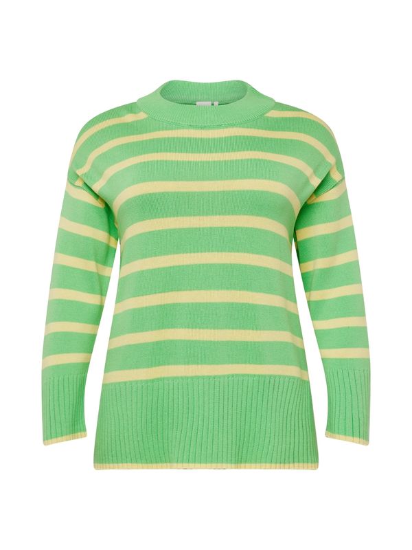 ONLY Carmakoma ONLY Carmakoma Pulover 'HELLA'  rumena / jabolko