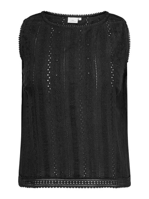 ONLY Carmakoma ONLY Carmakoma Top 'CARSOL'  črna