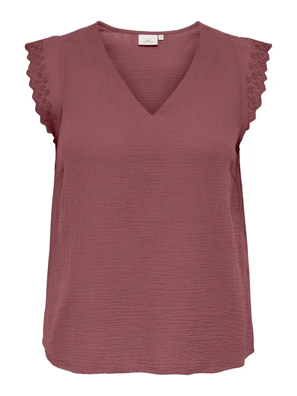 ONLY Carmakoma ONLY Carmakoma Top 'CARTHYRA'  temno roza