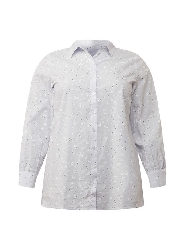 ONLY Curve ONLY Curve Bluza 'LORA'  svetlo modra / bela