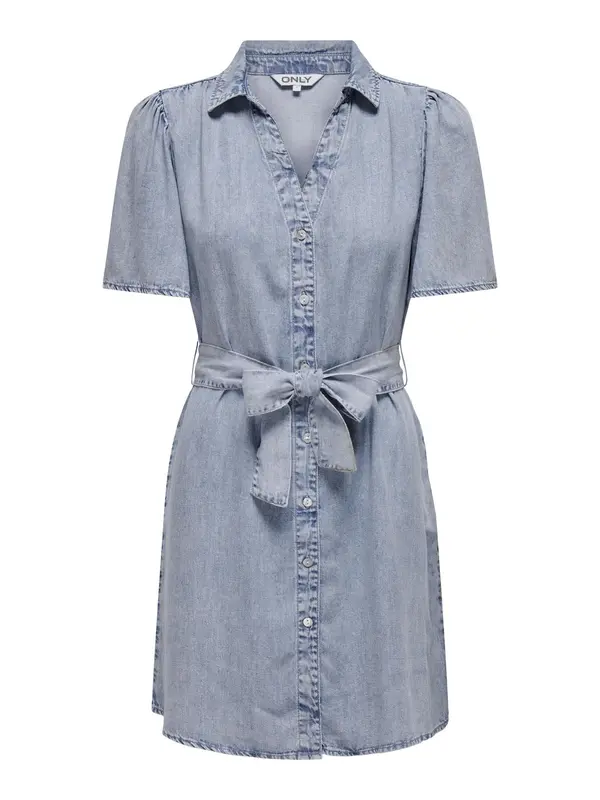 ONLY ONLY Dolga srajca  moder denim