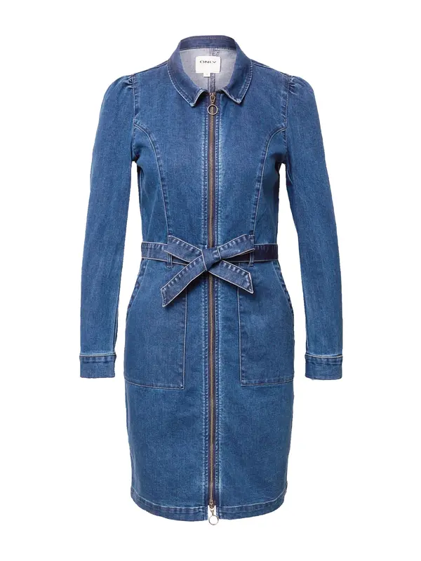ONLY ONLY Dolga srajca  moder denim