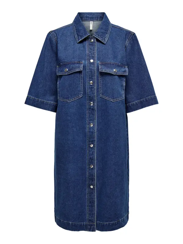 ONLY ONLY Dolga srajca 'ONLBELLE'  moder denim
