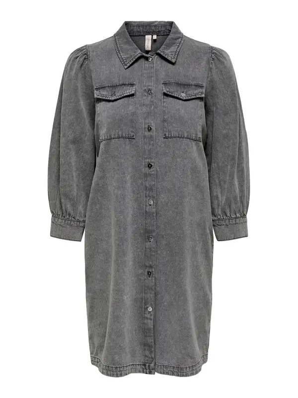 ONLY ONLY Dolga srajca 'ONLFelica'  siv denim