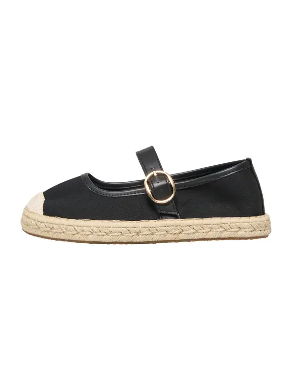 ONLY ONLY Espadrile 'ONLKOPPA-5'  črna