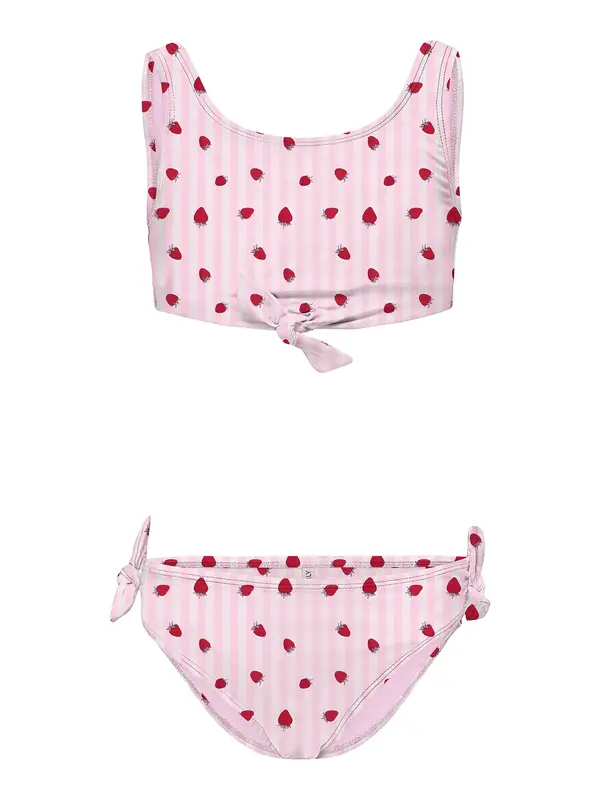 ONLY GIRLS ONLY GIRLS Bikini 'KOGBeach'  roza / svetlo roza / rdeča