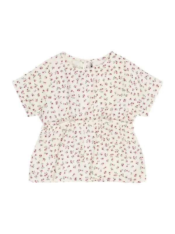 ONLY GIRLS ONLY GIRLS Bluza 'KMGThyra'  kremna / zelena / roza / vinsko rdeča