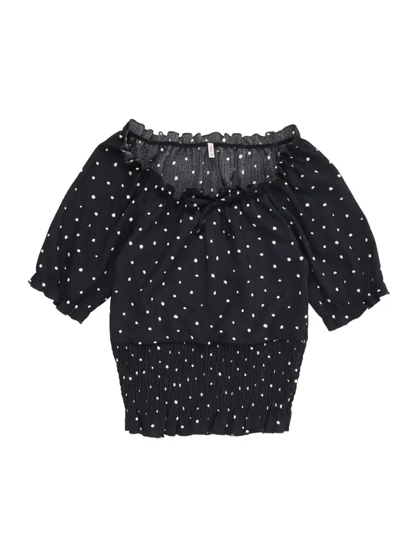 ONLY GIRLS ONLY GIRLS Bluza 'KOGHillary'  nočno modra / bela