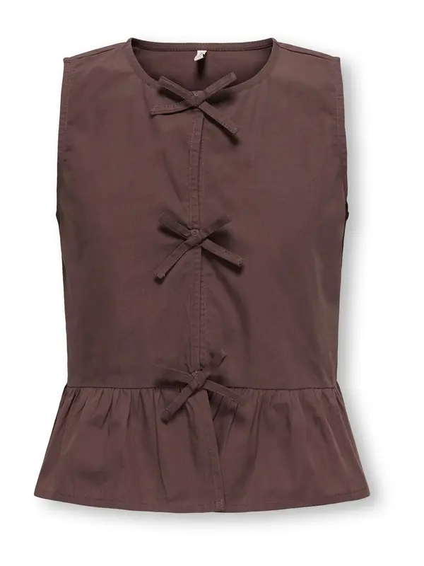 ONLY GIRLS ONLY GIRLS Bluza  temno rjava