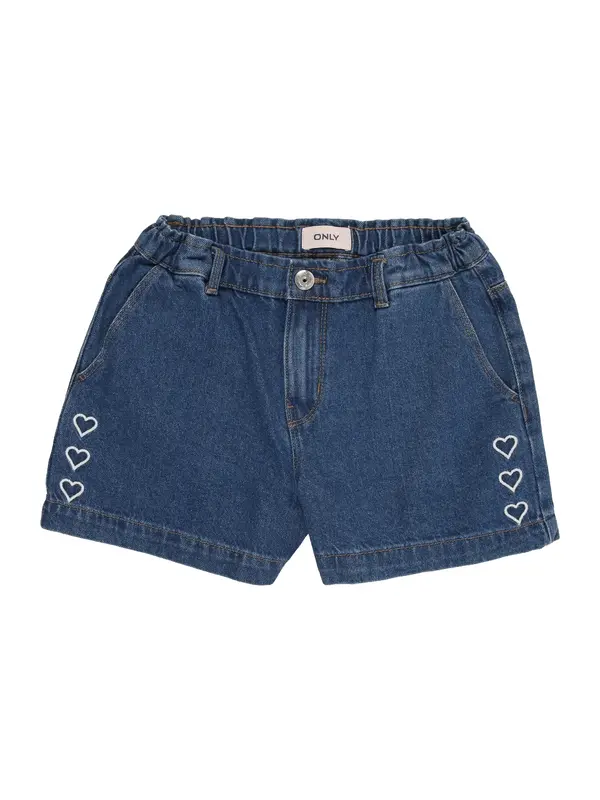 ONLY GIRLS ONLY GIRLS Kavbojke 'KOGCOMET'  moder denim / bela