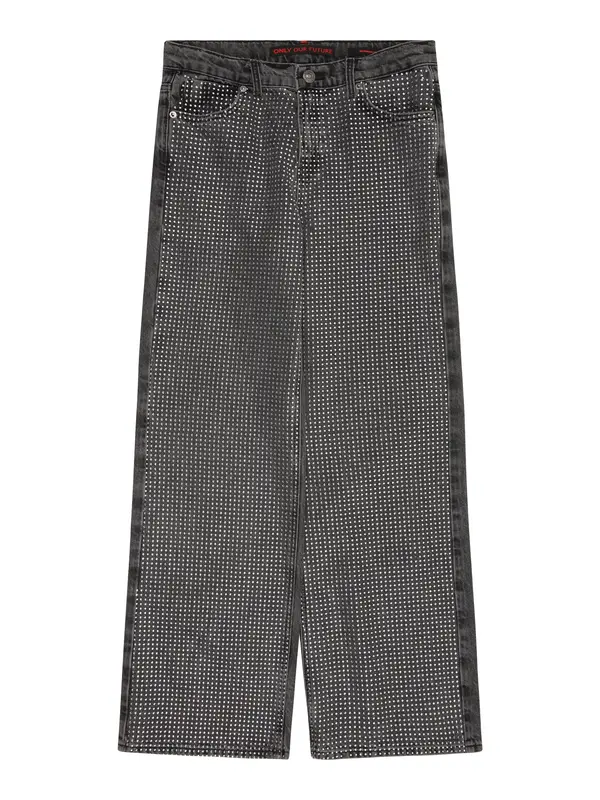 ONLY GIRLS ONLY GIRLS Kavbojke 'KOGHudson'  siv denim / srebrna