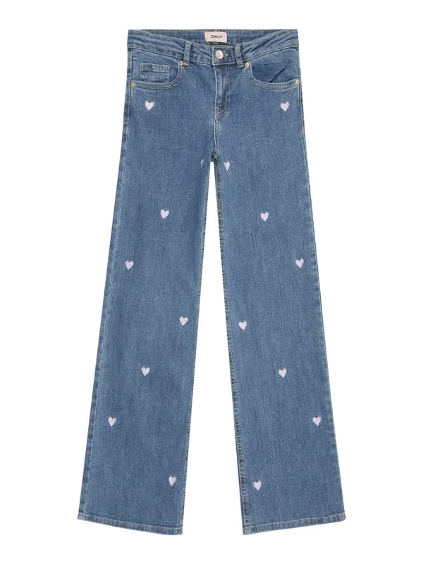 ONLY GIRLS ONLY GIRLS Kavbojke 'KOGJuicy'  moder denim / srebrna