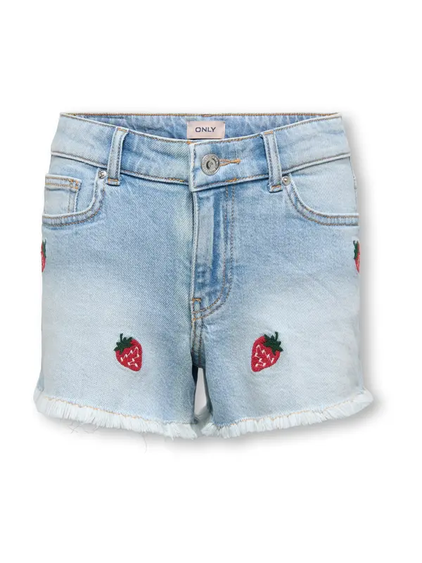 ONLY GIRLS ONLY GIRLS Kavbojke 'KOGROBYN'  moder denim / svetlo modra / malina / krvavo rdeča