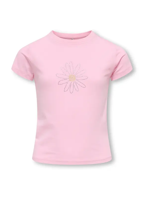 ONLY GIRLS ONLY GIRLS Majica  zlato-rumena / pastelno lila / srebrna