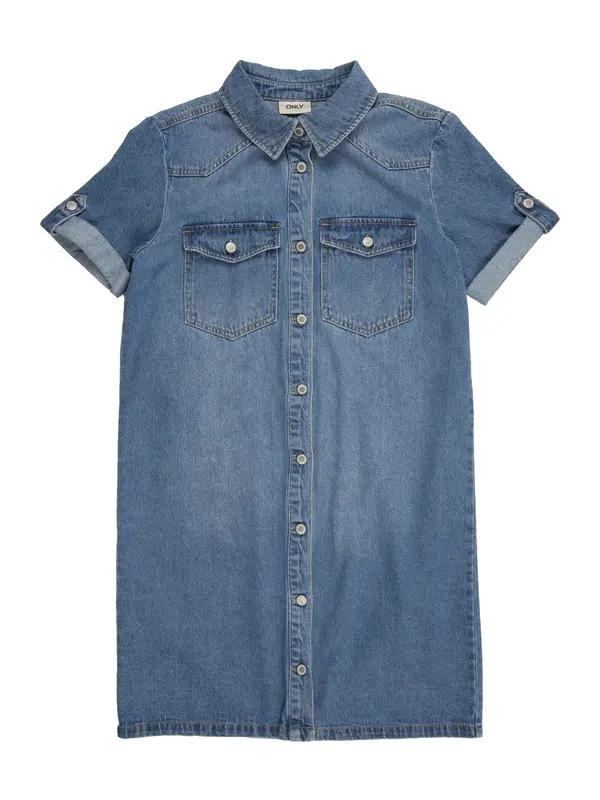 ONLY GIRLS ONLY GIRLS Obleka 'ONLKOGLISA'  moder denim