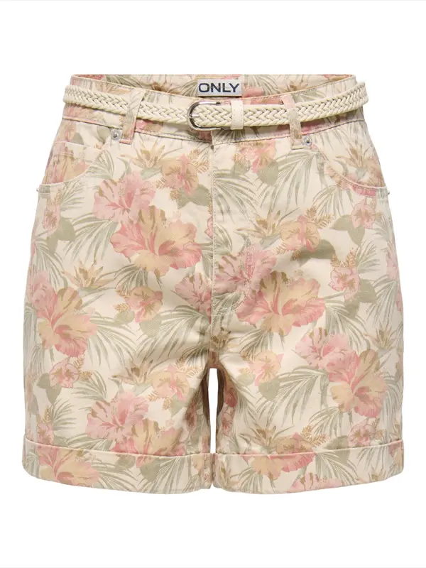 ONLY ONLY Hlače  nude / sepija / svetlo zelena / rosé