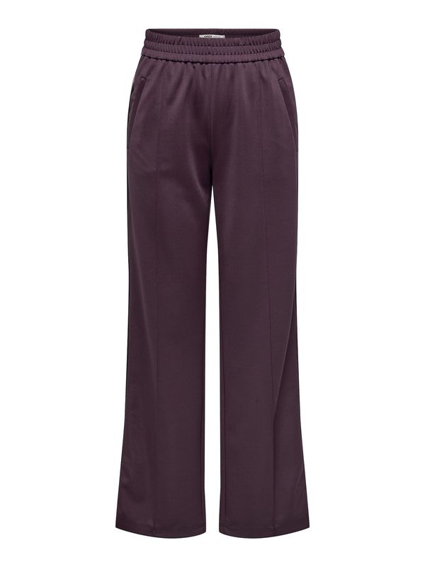 ONLY ONLY Hlače 'ONLWARM'  jajčevec / črna / bela