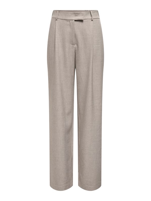 ONLY ONLY Hlače z naborki 'ONLLINDA'  temno siva