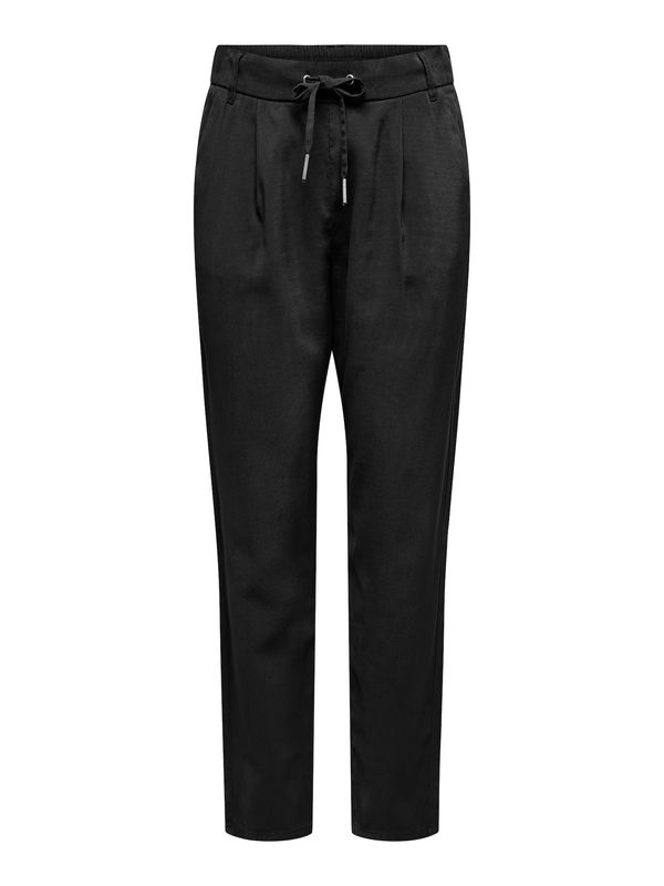 ONLY ONLY Hlače z naborki 'ONLPOPTRASH ARIS'  črna