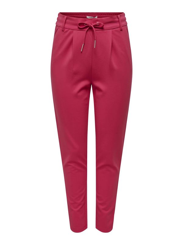 ONLY ONLY Hlače z naborki 'Poptrash'  magenta