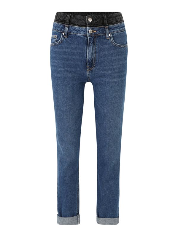 ONLY ONLY Kavbojke 'FINE'  moder denim / črn denim