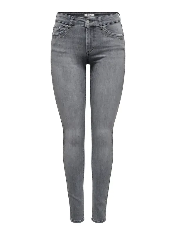 ONLY ONLY Kavbojke 'ONLBLUSH'  siv denim