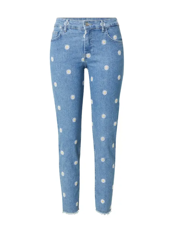 ONLY ONLY Kavbojke 'ONLHUSH'  moder denim / bela