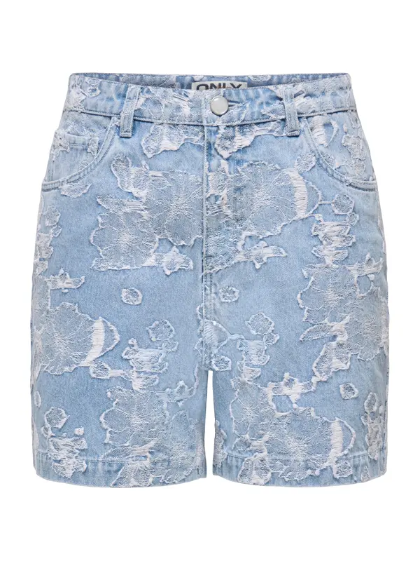 ONLY ONLY Kavbojke 'ONLPhine-Aude'  moder denim / bela