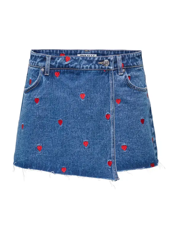 ONLY ONLY Kavbojke 'ONLTEXAS'  moder denim / rdeča