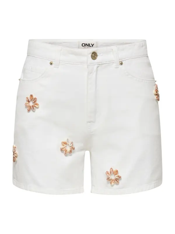 ONLY ONLY Kavbojke 'ONLVEGA'  rjava / bel denim
