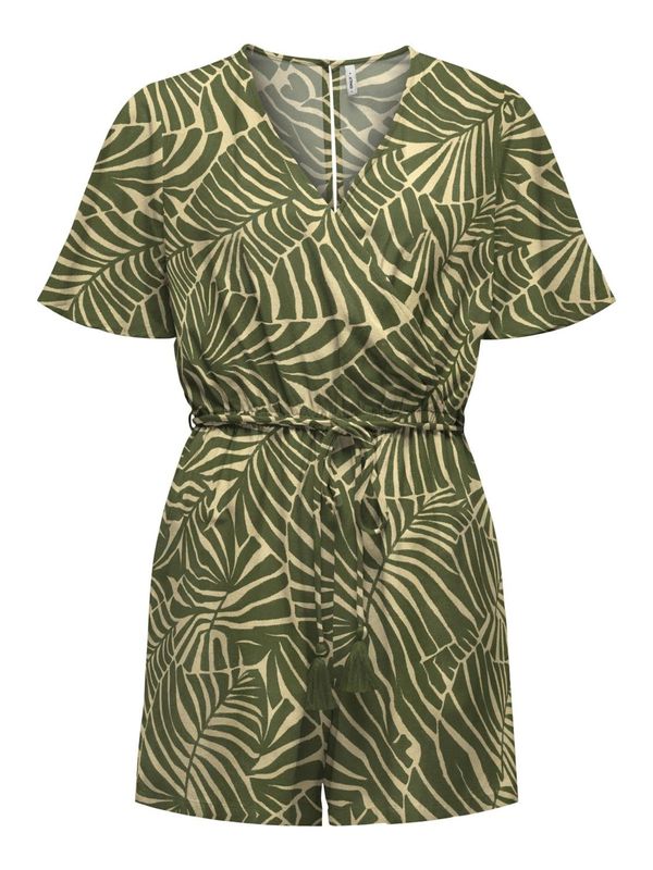 ONLY ONLY Kombinezon 'CALLIE'  oliva / svetlo zelena