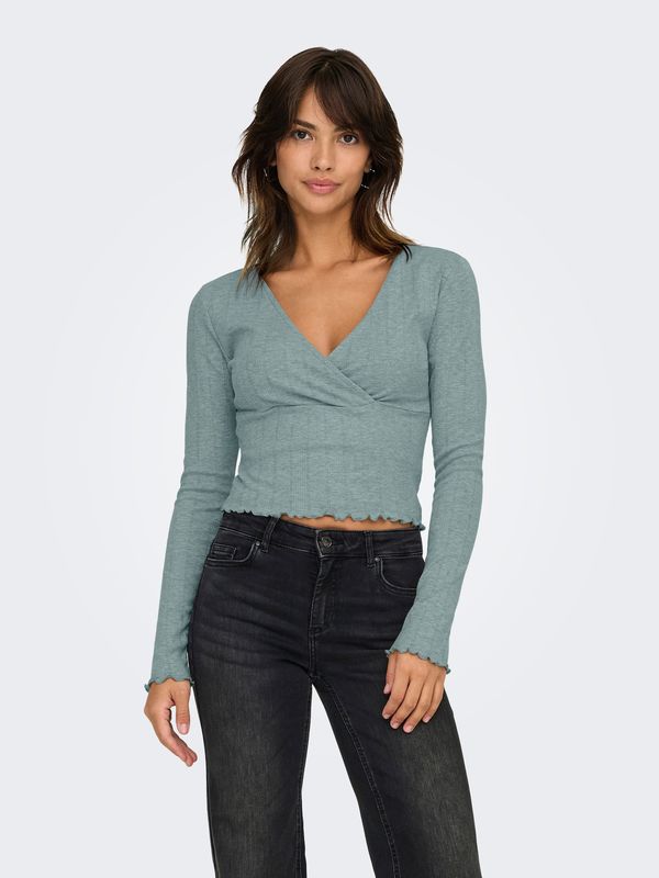 ONLY ONLY Majica  dimno modra