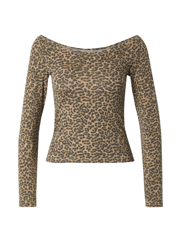 ONLY ONLY Majica  karamel / mokka / črna