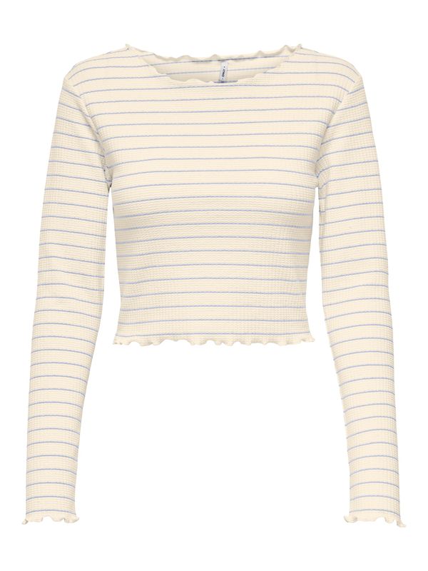 ONLY ONLY Majica 'ONLANITS'  mornarska / volneno bela