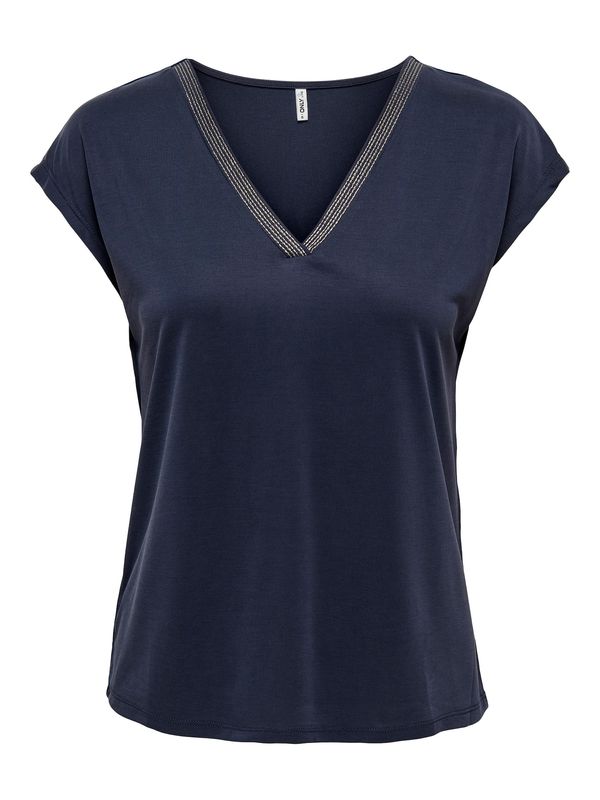 ONLY ONLY Majica 'ONLFree'  bež / nočno modra