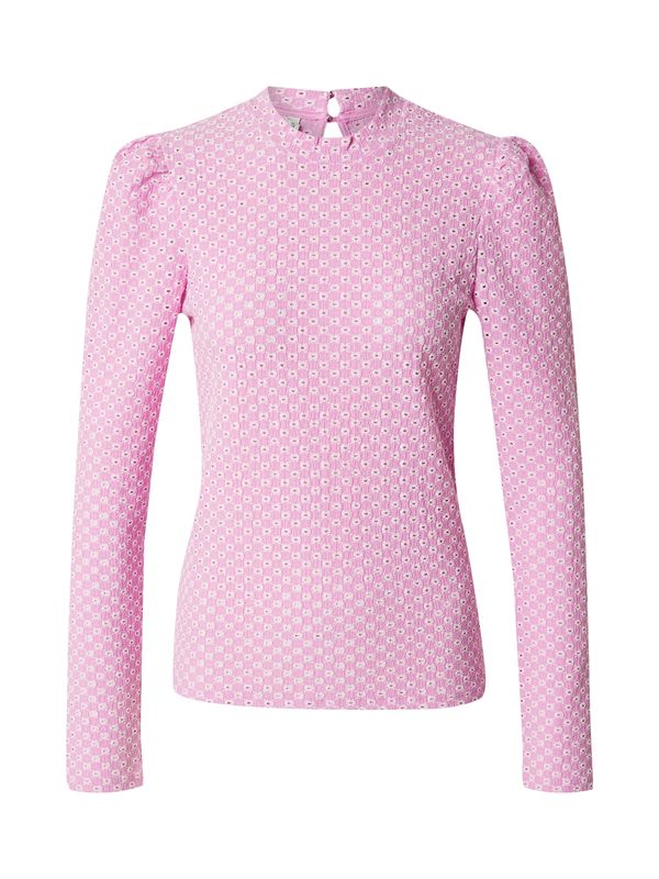 ONLY ONLY Majica 'ONLGENNY'  roza / bela