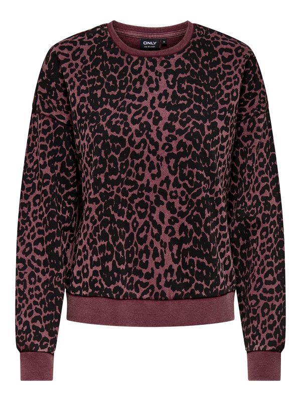 ONLY ONLY Majica 'ONLVoice'  mauve / črna