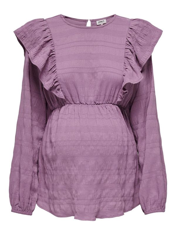 Only Maternity Only Maternity Bluza  orhideja