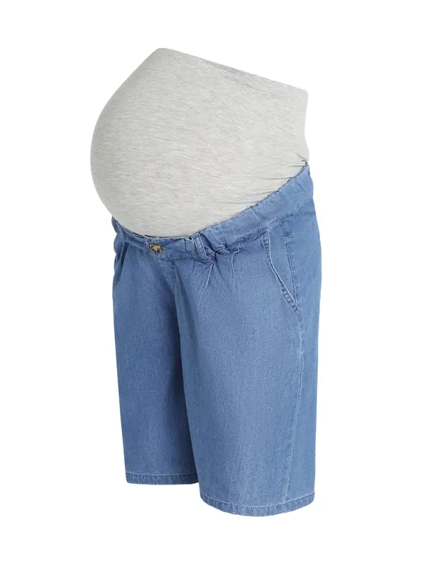 Only Maternity Only Maternity Elegantne kavbojke 'OLMBEA'  moder denim / pegasto siva