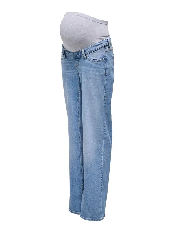 Only Maternity Only Maternity Kavbojke 'Juicy'  moder denim / pegasto siva