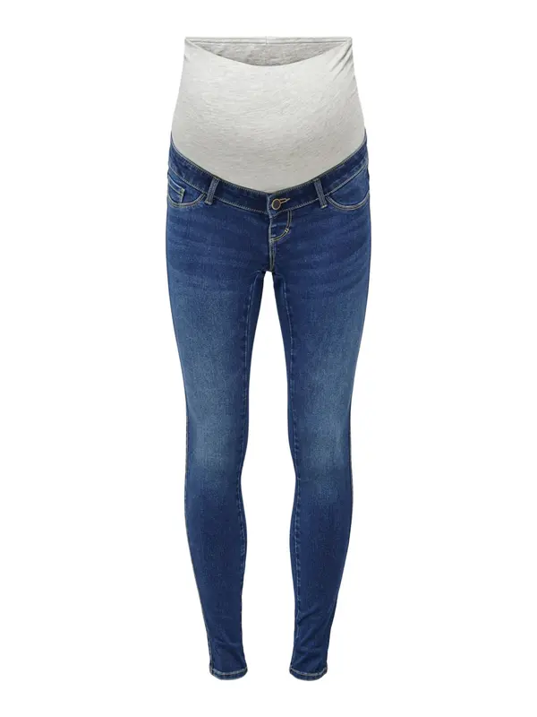 Only Maternity Only Maternity Kavbojke 'OLMROYAL'  moder denim / pegasto siva
